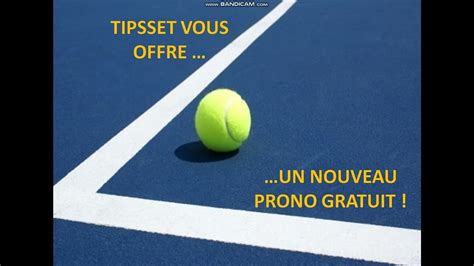 prono tennis gratuit.